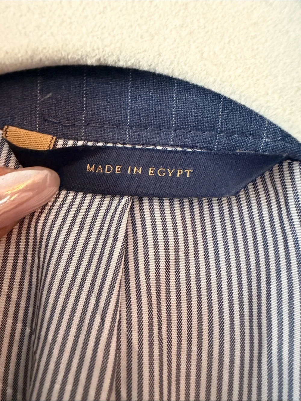 Brooks Brothers Blue Pinstripe Blazer